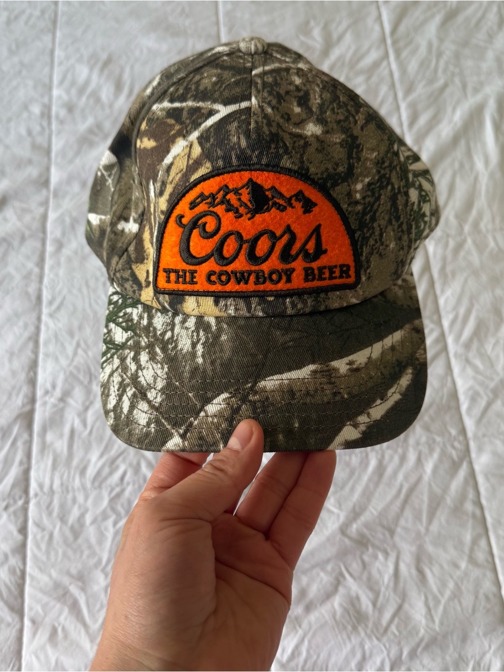 American Needle Tan and Black Curved Brim Baseball Cap